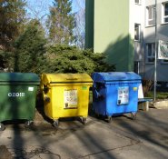 Třídění odpadů na Biskupském gymnáziu v Ostravě