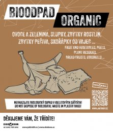 Samolepka odolná bioodpad (26x30cm)
